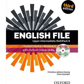 Anglický jazyk English File Third Edition Upper Intermediate Multipack B with iTutor DVD-R and Oxford Online Skills
