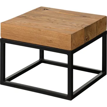 Konferenční stolek Konferenční stolek dub 40x40x32 přírodní olejovaný LOUNGE COLLECTION