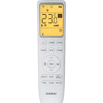 Dálkový ovladač KAISAI KRB-18TLHI, KRWB-18TLHO PRO HEAT - originální dálkový ovladač
