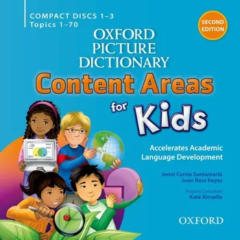 Anglický jazyk Oxford Picture Dictionary: Content Areas for Kids Second Edition Audio CDs /3/