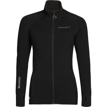 Dámská mikina Progress Tispa merino černá