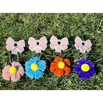 Klíčenka květina - Barva azurová