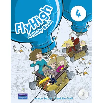Anglický jazyk Fly High Level 4 Activity Book and CD-ROM Pack