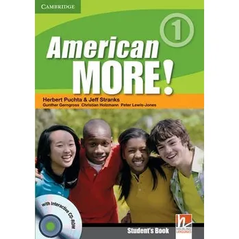 Cizí jazyk American More! Level 1 Students Book with CD-ROM