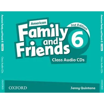 Anglický jazyk Family and Friends American English Edition Second Edition 6 Class Audio CDs /3/
