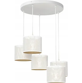 5269 Závěsné stropní svítidlo Loft Shade z bílého zlata