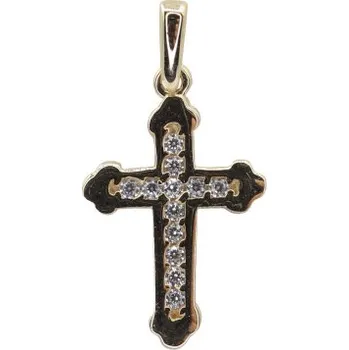 Přívěsek Zlatý přívěsek křížek