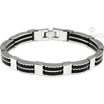 Náramek Náramek z chirurgické oceli a plastu