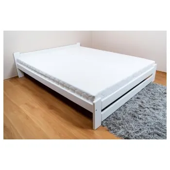 Postel Zvýšená postel Halle 160 x 200 cm - BÍLÁ + rošt ZDARMA