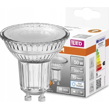 Žárovka OSRAM LED reflektor STAR PAR16 GU10 6500K, 4,3 W