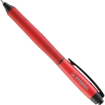 STABILO gelové pero 0,4mm červené