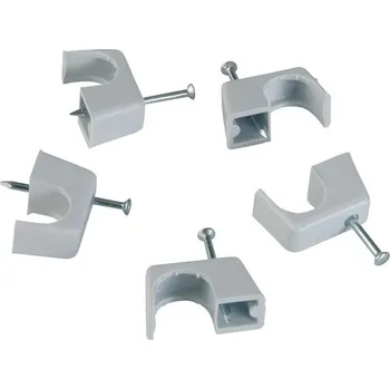 Příchytka kabelová EM 10 -14mm bílá, balení 25 ks