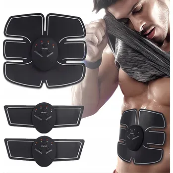 Masážní přístroj MASÁŽNÍ PŘÍSTROJ NA ZÁDA ELEKTROSTIMULÁTOR SVALŮ EMS DOMÁCÍ POSILOVNA VYBAVENÍ