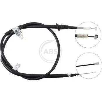 Lanko parkovací brzdy Tažné lanko, parkovací brzda A.B.S. K14228