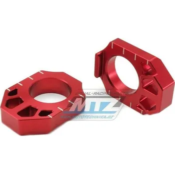 Dorazy osy zadního kola ZETA ZE93-5333 - červené YAMAHA YZ 450 F 2009-2009