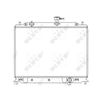 Chladič motoru Chladič, chlazení motoru NRF 53492