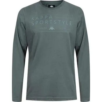 Pánské tričko Pánské triko Kappa GISORD 3XL Tmavě zelená