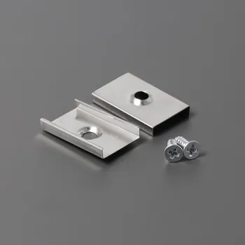 LED lišta Montážní úchyt U kulatý otvor, nerez ocel, ks