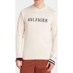 Krémový svetr Tommy Hilfiger - Velikost XL, Barva Béžová M56335 MW0MW29045