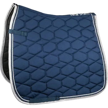 Podsedlová dečka HKM Crystal Fashion, tmavě modrá, Pony - Všestranná