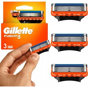 Příslušenství k holicímu strojku Náhradní hlavice do holicích strojků Gillette Fusion5, 3 ks