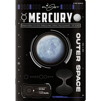 Sešit A5 s mřížkou TOP-2000, 80 listů