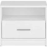 Nepo Plus Noční stolek KOM1S Bílý
