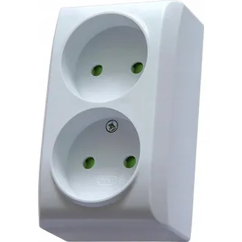 Elektrická zásuvka Ospel Elektrická Zásuvka zásuvka bílá