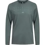 Pánské triko Kappa GISORD S Tmavě zelená