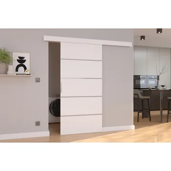 Interiérové dveře Posuvné dveře na stěnu BIELLA 66 White
