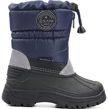 Chlapecké sněhule Dětské zimní boty zateplené nepromokavé sněhule modré TIDE 24 EXANI Velikost: 26