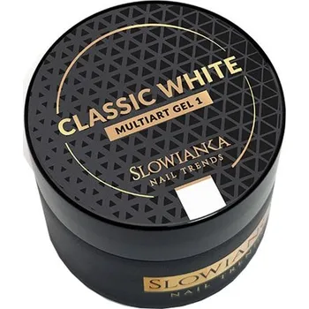 Lak na nehty Slowianka - Multiart Gel 1 Classic White 5g