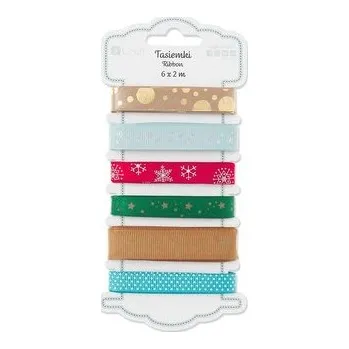 Set školních potřeb Tasiemki Lovable Christmas 6x2m