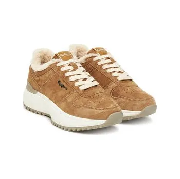 Dámské tenisky Sneakersy Pepe Jeans Kimi Block W PLS600022 Hnědá 38