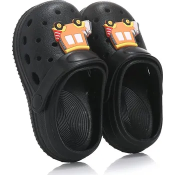 Chlapecké bačkory Dětské pantofle s motivem kreslených postav pro domácí nošení Velikost: 25-26, Barva (Varianta): Černá