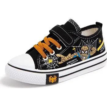 Chlapecká obuv Dětské plátěné tenisky s motivem Spidermana Velikost: 36, Barva (Varianta): xijia663Khaki