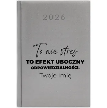 Kalendář Knižkový kalendář 2026 A5 stříbrný