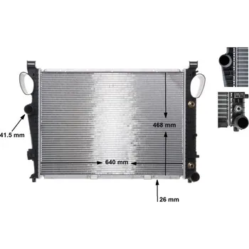 Chladič motoru Chladič, chlazení motoru MAHLE CR 304 000S