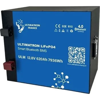 LiFePO4 akumulátor Ultimatron ULM-12-620 Smart BMS 12,8V/620Ah