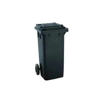 Popelnice Popelnice plastová 120 litrů černá na kolečkách