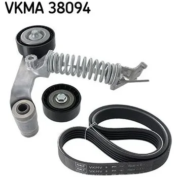 Sada žebrovaných klínových řemenů SKF VKMA 38094