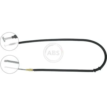 Lanko parkovací brzdy Tažné lanko, parkovací brzda A.B.S. K17987