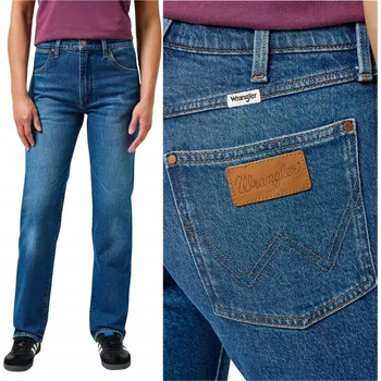 Dámské džíny Džíny Wrangler Sunset 112350730 Dark Wash W 28 / L 32