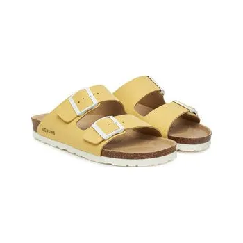 Dámské pantofle Nazouváky Genuins Hawaii Vegan G106254 Žlutá 36