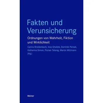Fakten und Verunsicherung - Breidenbach, Carina