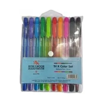 Długopisy kolorowe 10 kolorów