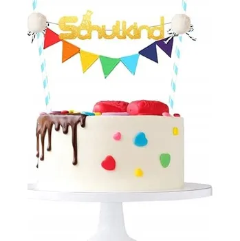 Obraz Dekorace na dort / Toppery Začátek školního roku 14 kusů