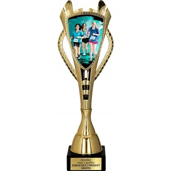 Obraz Unikátní vysoký pohár - BĚH ŽEN Maratón 44 cm + Gravírování DÁREK