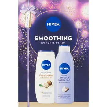 Kosmetická sada Nivea Smoothing Moments of Joy Dárková sada