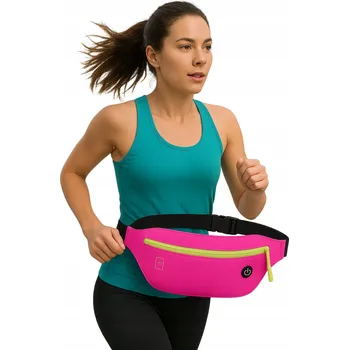 Ledvinka Ledvinka LOGparts SPORTOWA NERKA RFID DO BIEGANIA RÓŻOWA